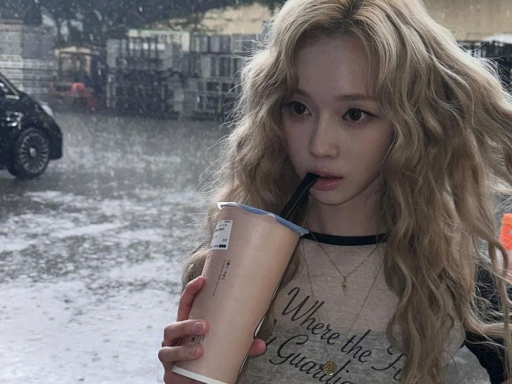 aespa來台狂發文！Winter台北暴雨喝珍煮丹、Karina還去美麗華搭摩天輪！-7