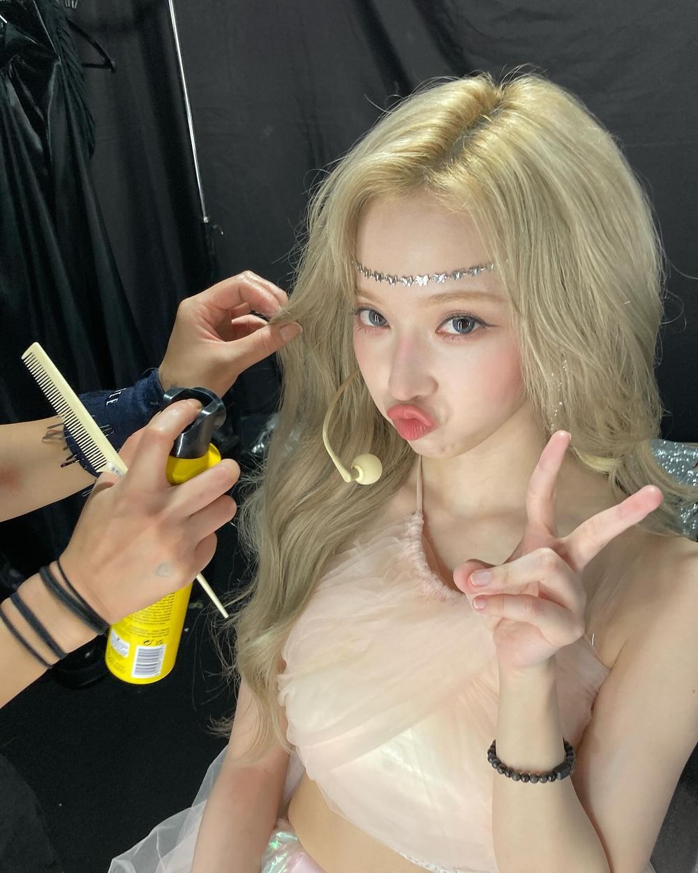 aespa來台狂發文！Winter台北暴雨喝珍煮丹、Karina還去美麗華搭摩天輪！-17