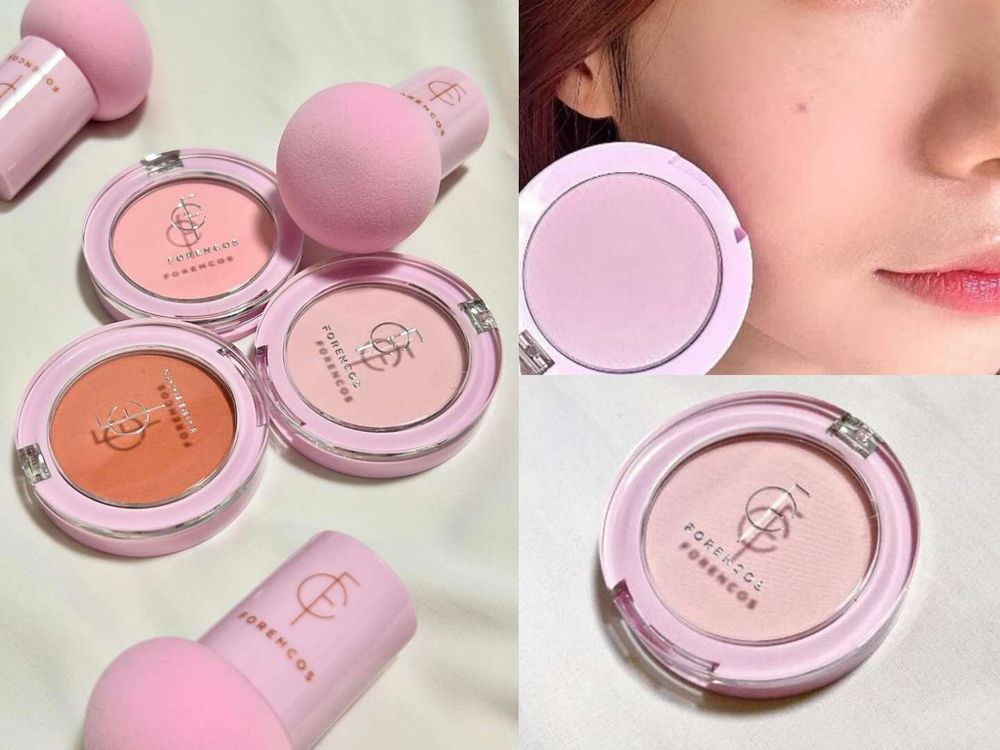 不靠醫美也能修修臉！人氣開架「膨脹色腮紅」推薦，薰衣草粉紫色、草莓牛奶色...，一抹肌膚平滑、變身冷白皮！-6
