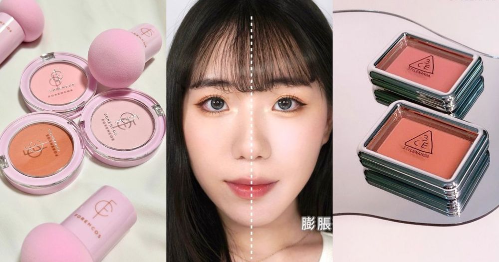 不靠醫美也能修修臉！人氣開架「膨脹色腮紅」推薦，薰衣草粉紫色、草莓牛奶色...，一抹肌膚平滑、變身冷白皮！-1
