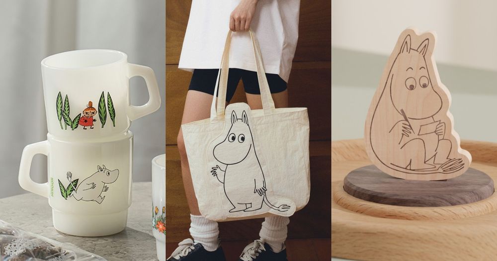 嚕嚕米粉絲瘋掉！Pinkoi×Moomin「嚕嚕米復古馬克杯、帆布袋、插畫日曆」可愛又療癒！-1