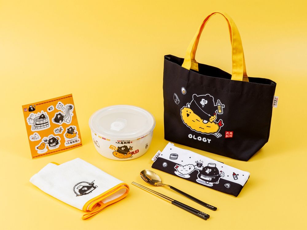 丸龜製麵最新集點是超可愛的「奧樂雞」！實用帆布袋、烏龍麵碗組全都超生火！-3