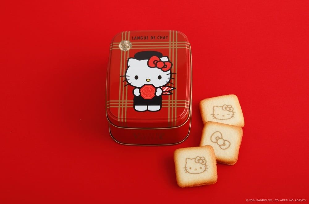 2024最新日本旅遊必買伴手禮！三麗鷗超可愛「Hello Kitty、布丁狗」6款圖案鐵盒餅乾這天開賣！-3