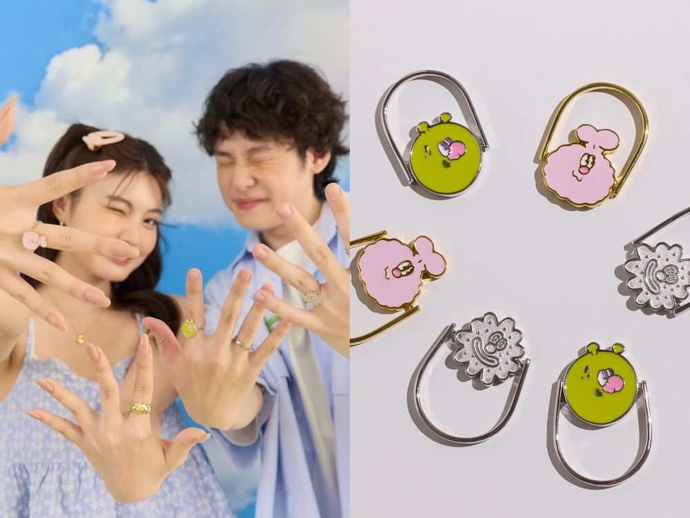 女生最愛飾品品牌vacanza和人氣插畫KINGJUN聯名！蠢兔收納盒、雞蛋糕太可愛了吧 ！-2