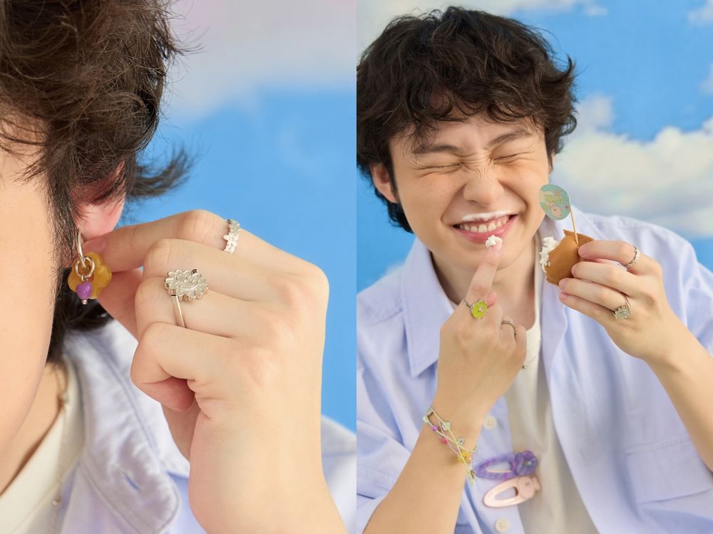 女生最愛飾品品牌vacanza和人氣插畫KINGJUN聯名！蠢兔收納盒、雞蛋糕太可愛了吧 ！-6