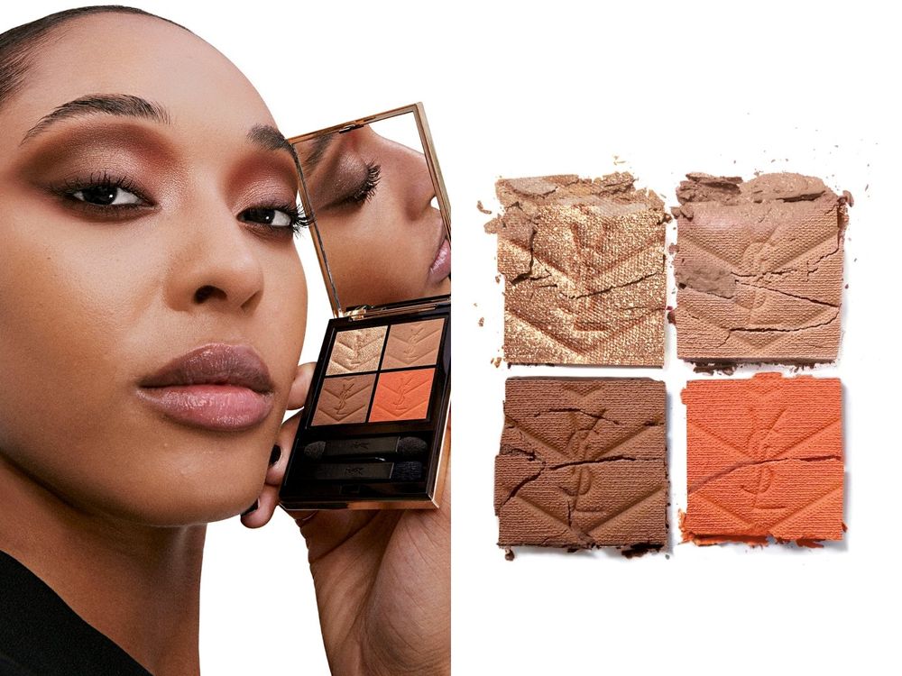 Sana手上的原來是它！YSL「精品皮革眼影盤」全新色選，必入手溫柔暖橘棕，秒變純欲仙女！-6