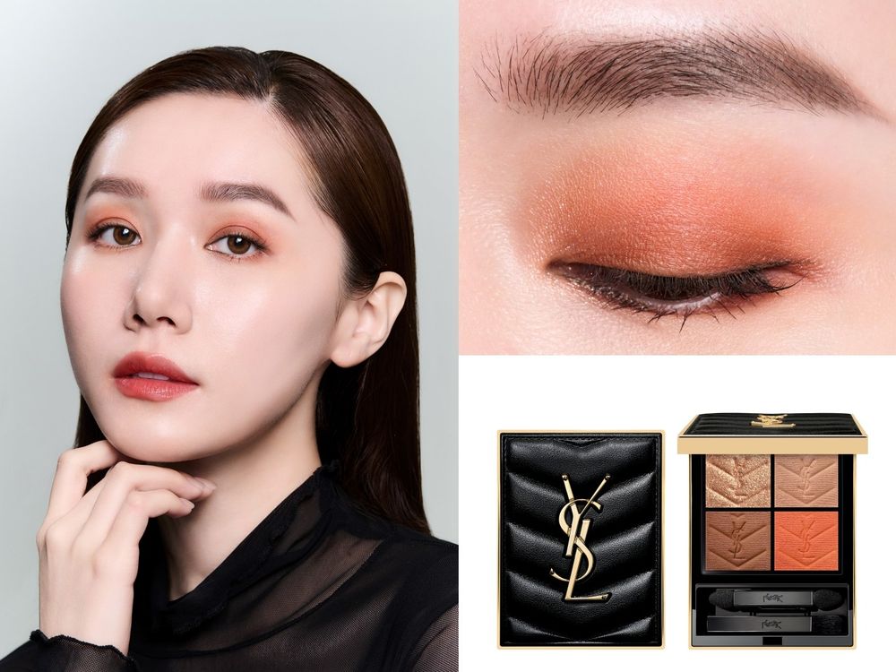 Sana手上的原來是它！YSL「精品皮革眼影盤」全新色選，必入手溫柔暖橘棕，秒變純欲仙女！-9