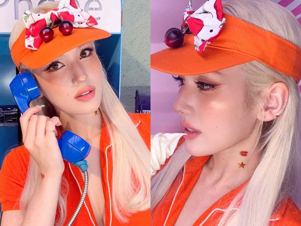 子瑜完美駕馭藍色眼影！女團愛豆同款眼妝畫法，NMIXX只用單色就能放大雙眼、深邃眼神！-7