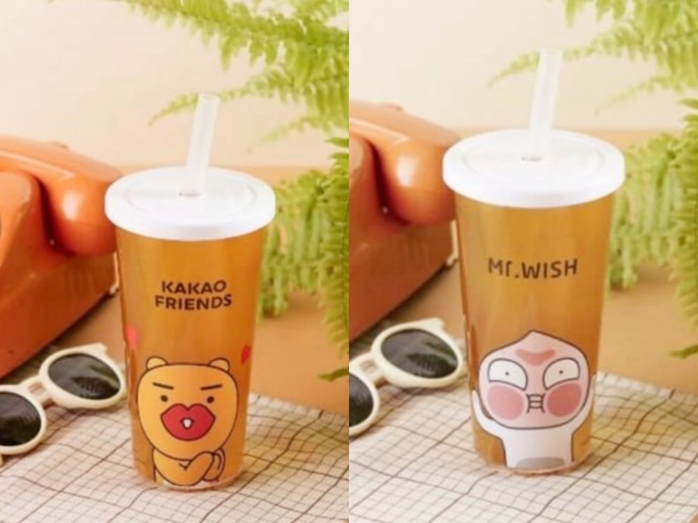 Mr.Wish和韓妞最愛的萊恩聯名啦！Kakao Friends芒果、蜜桃手搖飲超爆消暑，Q翻帆布袋周邊必買！-12