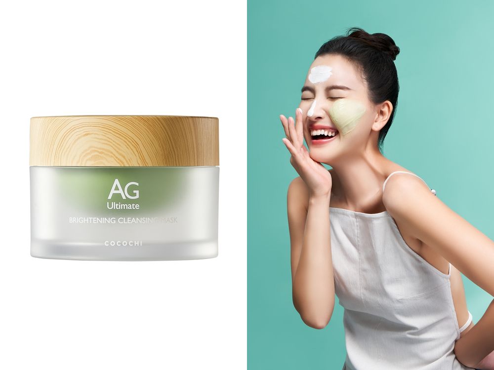 出油爆痘人救星來了！日本COCOCHI全新「抹茶奶蓋分區保養法」沁涼縮毛孔神器，泥凍雙膜10分鐘解決混合肌問題！-2