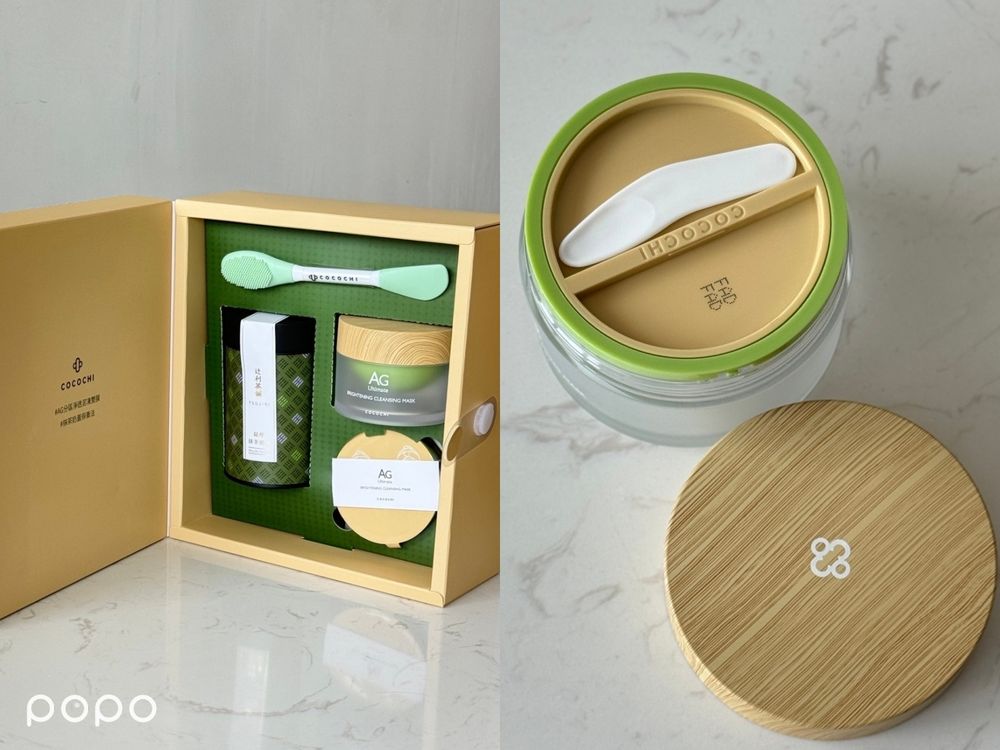 出油爆痘人救星來了！日本COCOCHI全新「抹茶奶蓋分區保養法」沁涼縮毛孔神器，泥凍雙膜10分鐘解決混合肌問題！-7