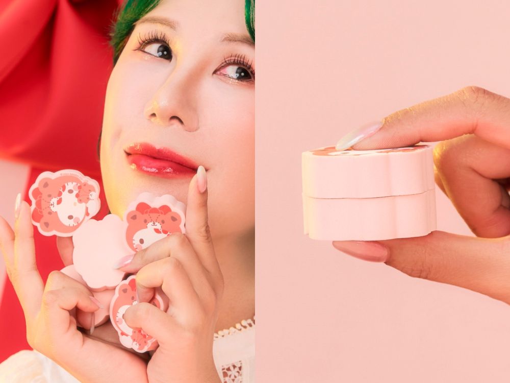2024三麗鷗聯名美妝推薦，FreshO2變色潤唇膏穿上凱蒂貓、布丁狗外殼，立體公仔唇油簡直可愛瘋！-16