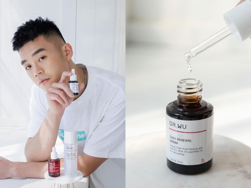 奧運羽球雙連霸金牌王齊麟營業中！攜手刷酸界金牌霸主「DR.WU杏仁酸煥膚系列」肌膚去油解膩唯一指定神隊友！-2