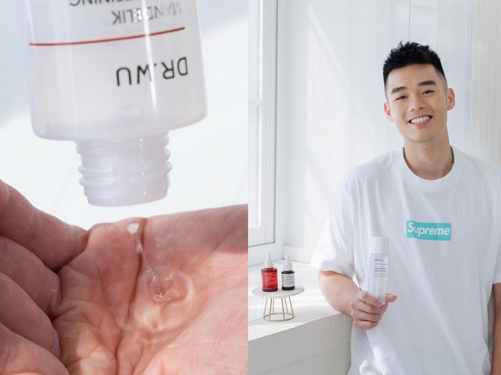 奧運羽球雙連霸金牌王齊麟營業中！攜手刷酸界金牌霸主「DR.WU杏仁酸煥膚系列」肌膚去油解膩唯一指定神隊友！-8