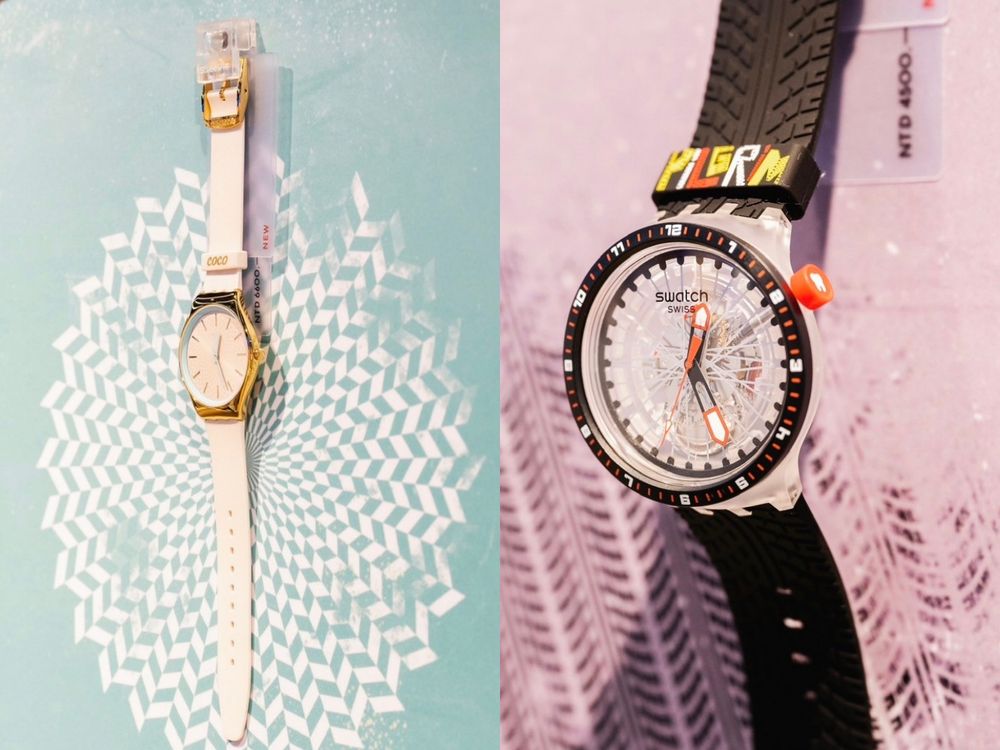 這支SWATCH超美！清透果凍色大錶面手錶、顯白又顯瘦，想買錶快看！-7