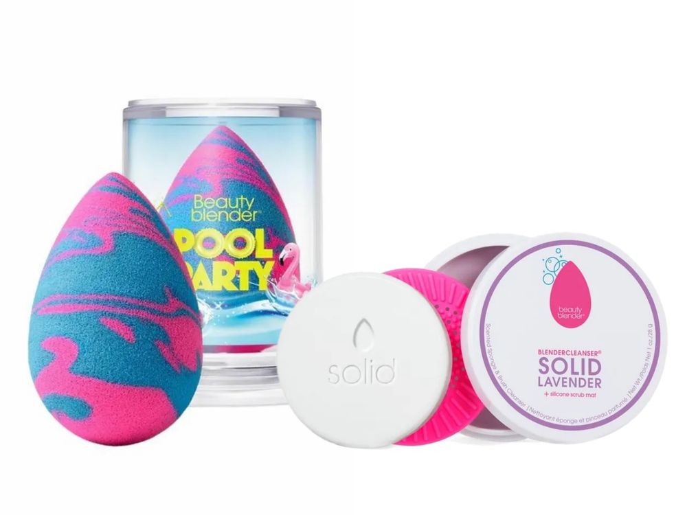  運動不脫妝的秘密武器！Beautyblender「水波紋美妝蛋」，越拍妝容越精緻服貼，滿額現折、再享小禮物！-9