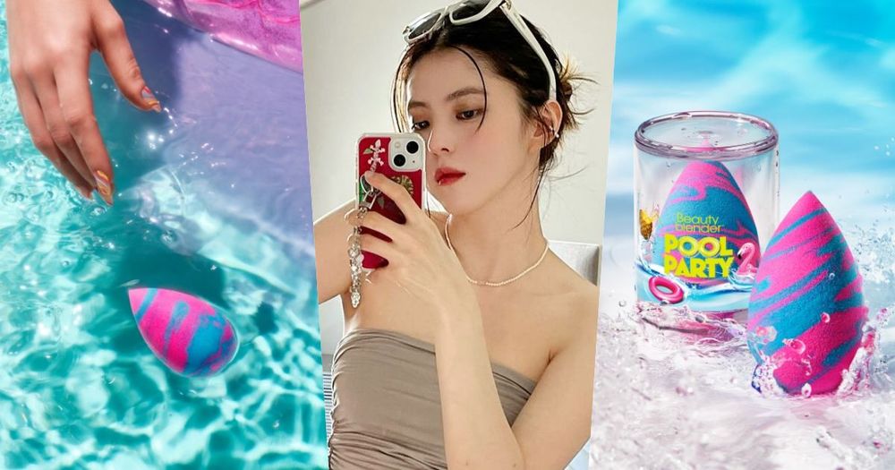  運動不脫妝的秘密武器！Beautyblender「水波紋美妝蛋」，越拍妝容越精緻服貼，滿額現折、再享小禮物！-1