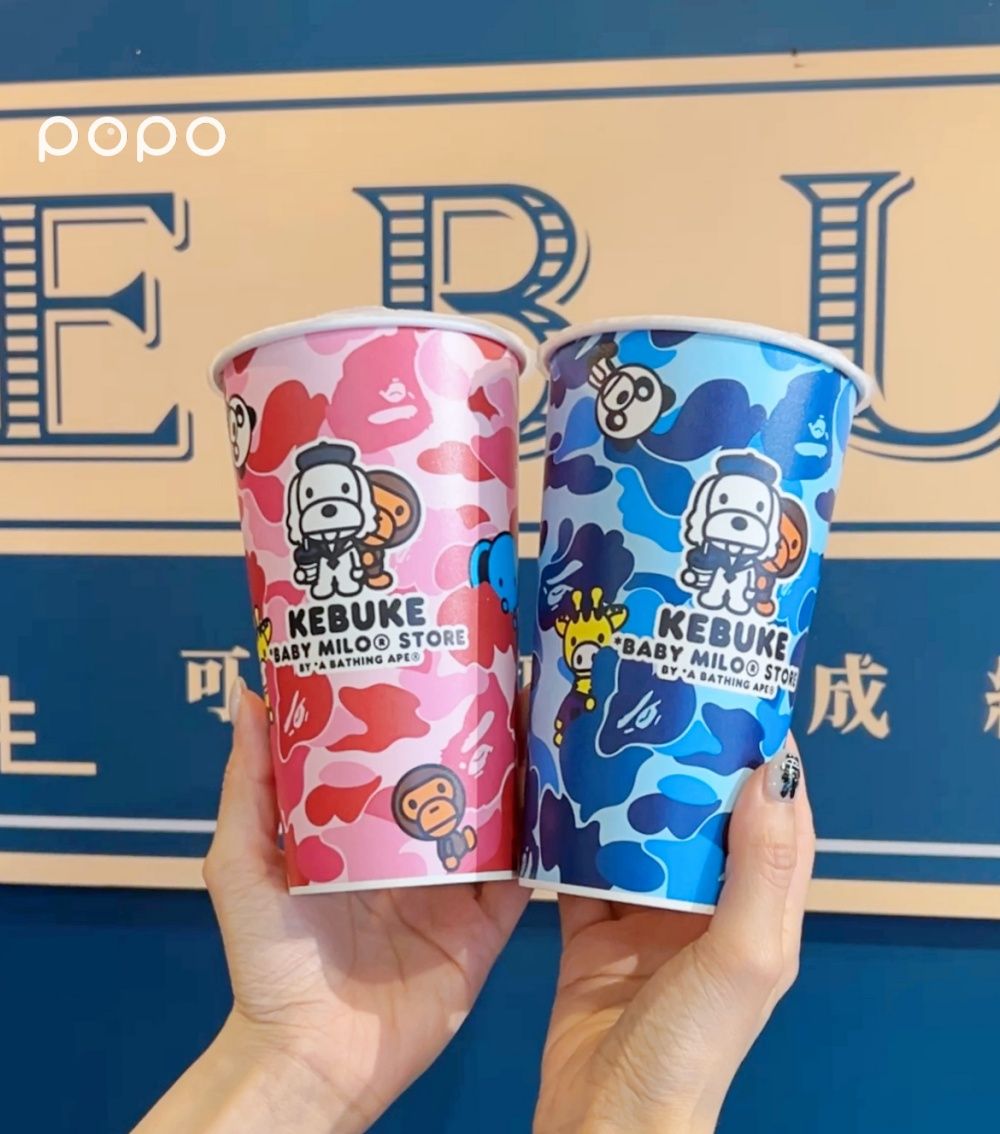 可不可和BABY MILO聯名啦！三款迷彩猿人圖案杯身超Q，還有兩色飲料提袋、環保杯要收藏！-14