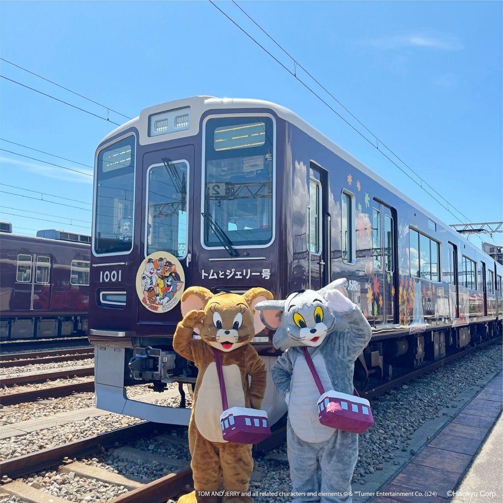 2024日本旅遊必玩行程！湯姆貓與傑利鼠聯名列車超好拍、還有列車長湯姆貓玩偶要買！-7