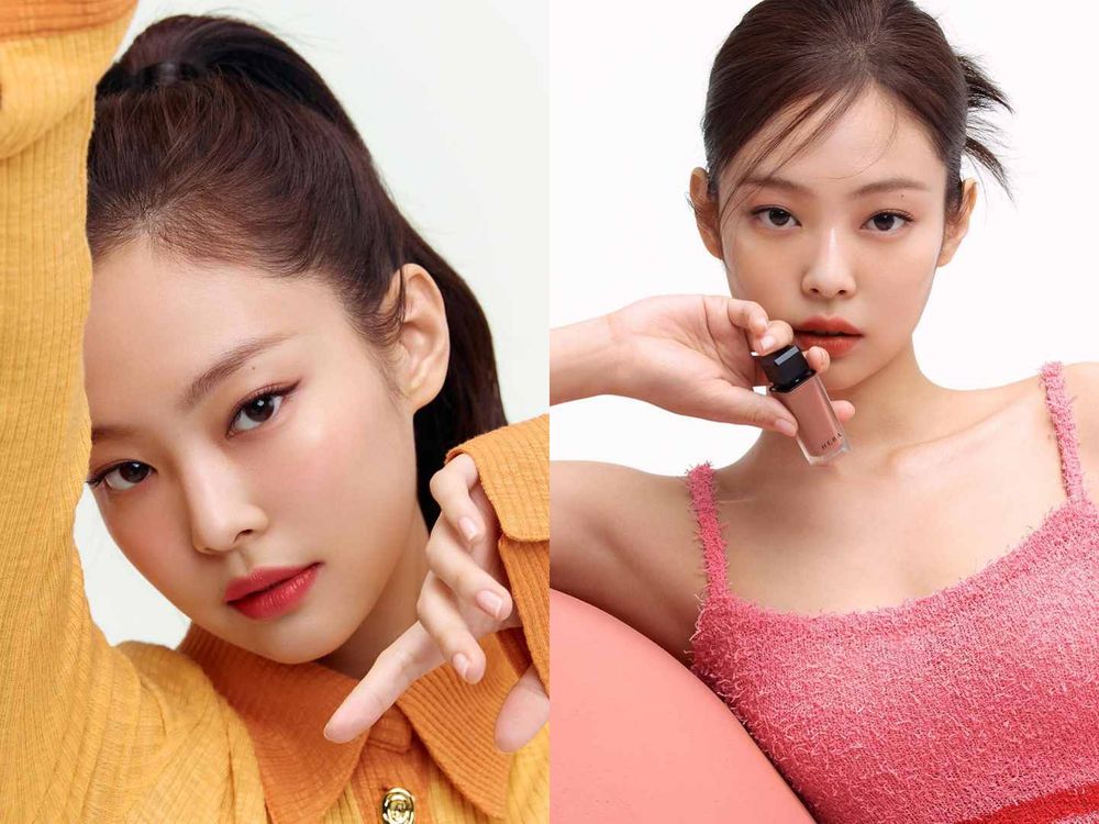 Jennie拍攝HERA形象大片、美出新高度！演繹三種高級感妝容、同款彩妝不私藏公開！-14