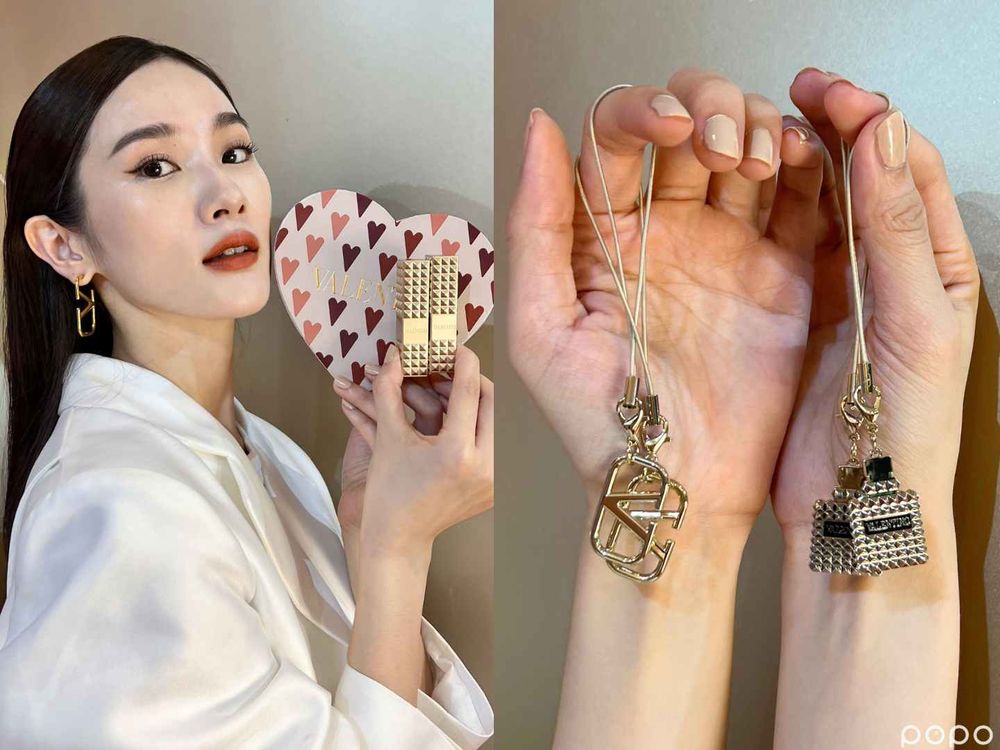 2024最奢華美妝打卡點！VALENTINO「奢金鉚釘快閃店」，巨型鉚釘唇膏、搶先體驗未上市新品！-7