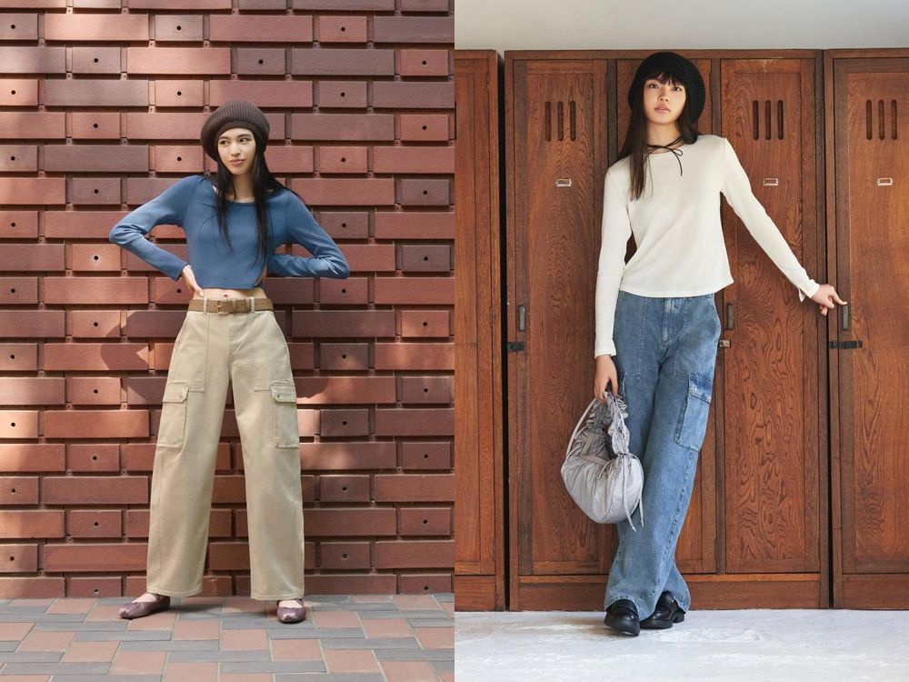 脆友狂推？Threads爆紅GU必買神褲「超瘦版型+百元價」日本女生人手一件！-2
