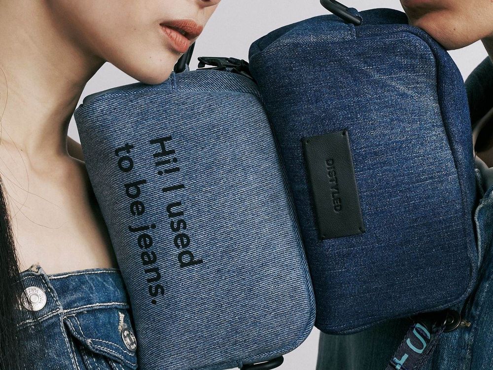 歐洲純素包包品牌登台啦！DISTYLED 推出「丹寧相機包」環保又超好看！-3