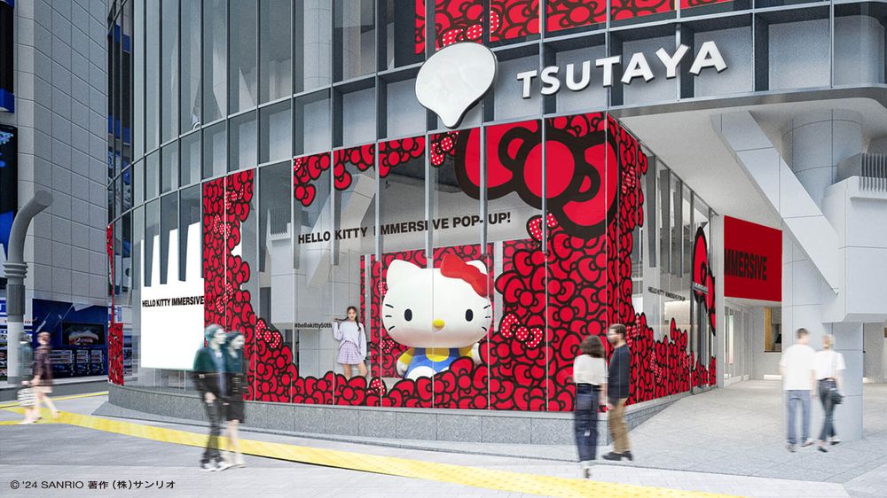 免費入場！2024東京旅遊必去「Hello Kitty沈浸式展覽」限時11天快閃澀谷、巨型凱蒂貓可愛必拍！-11