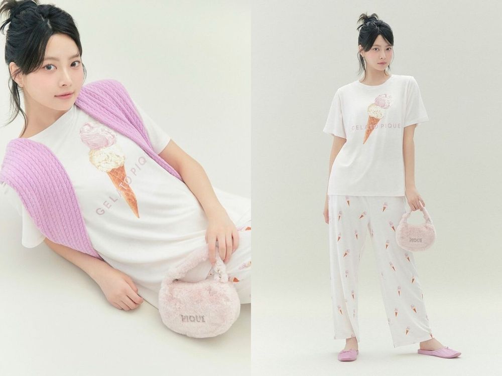 LE SSERAFIM一回歸再接睡衣代言！女神宅在家形象曝光～日本女生都愛這品牌！-5