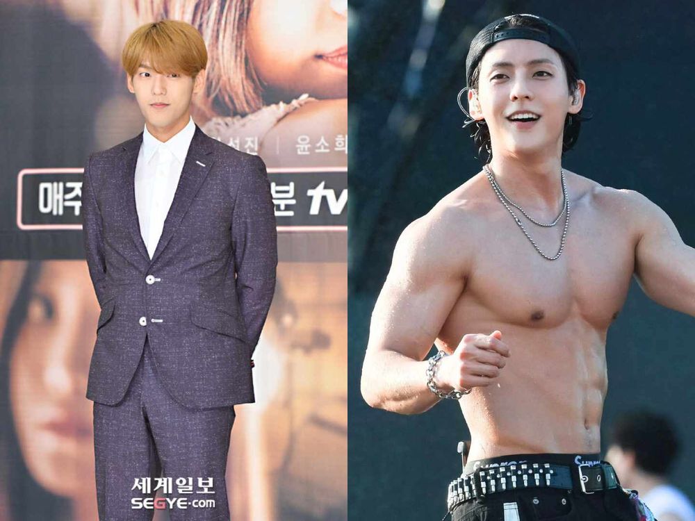 有練真的有差！盤點「紙片人變肌肉人」男偶像！方燦、圓佑肩膀瞬間寬2倍？！-9