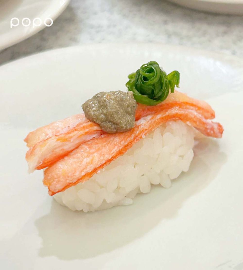 螃蟹的季節來了！爭鮮推「金賞鮭蝦佐蟹、蟹膏蟹肉盛」多款螃蟹壽司新品、還有整隻「剝好」蟹螯！-10