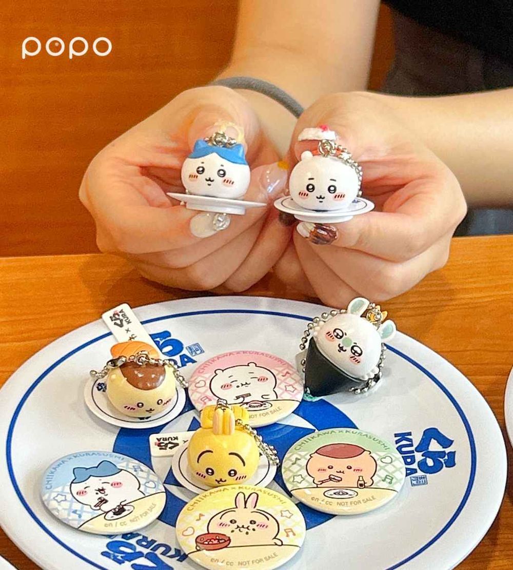 2024吉伊卡哇聯名周邊盤點！麥當勞5款貼紙欠收藏、藏壽司超Q「炸蝦小八貓」扭蛋夯到提前賣光！-5