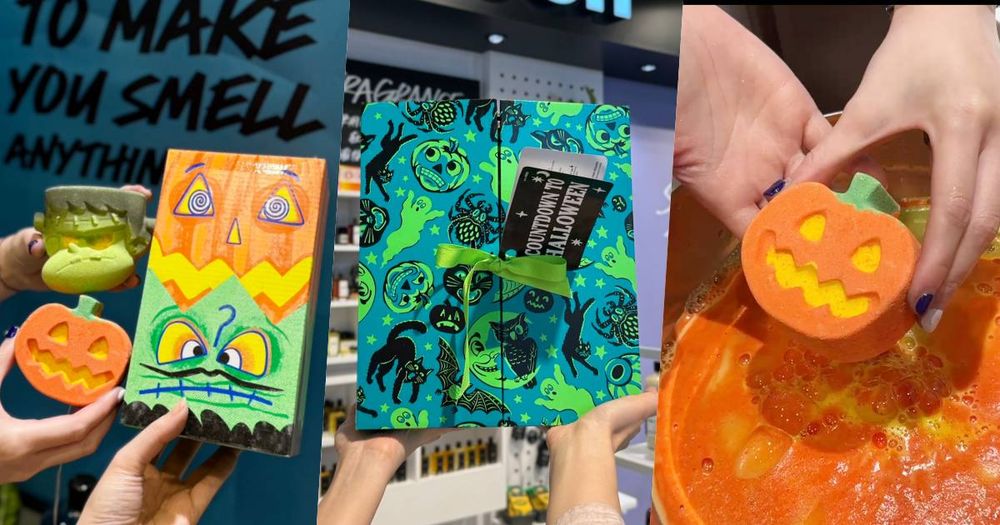萬聖節也有倒數月曆！LUSH 2024萬聖節限定系列，超可愛南瓜汽泡彈、限量禮盒超欠收藏！-1