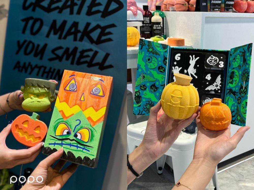 萬聖節也有倒數月曆！LUSH 2024萬聖節限定系列，超可愛南瓜汽泡彈、限量禮盒超欠收藏！-2