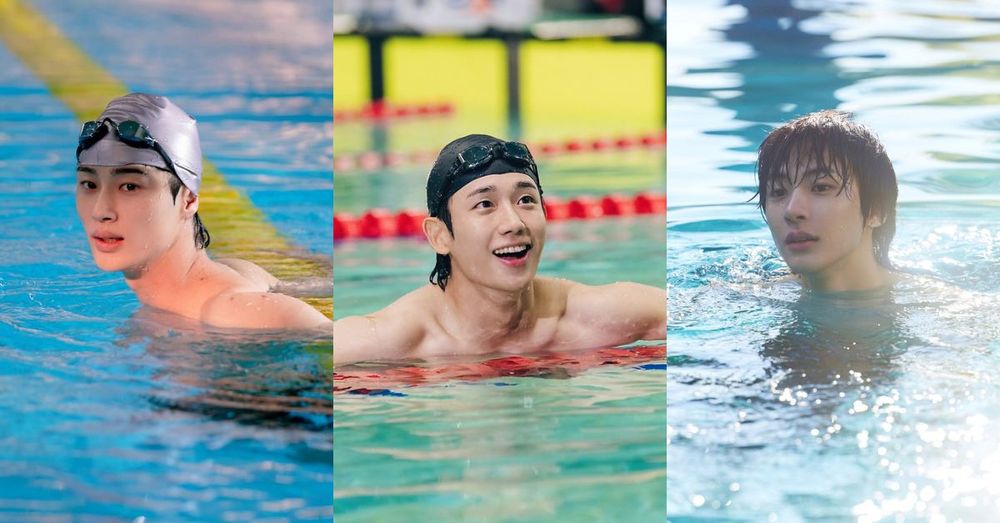 韓網熱議6位超適合演游泳選手的韓國男星！丁海寅、邊佑錫身材太養眼，這位偶像竟是游泳選手出身！-1