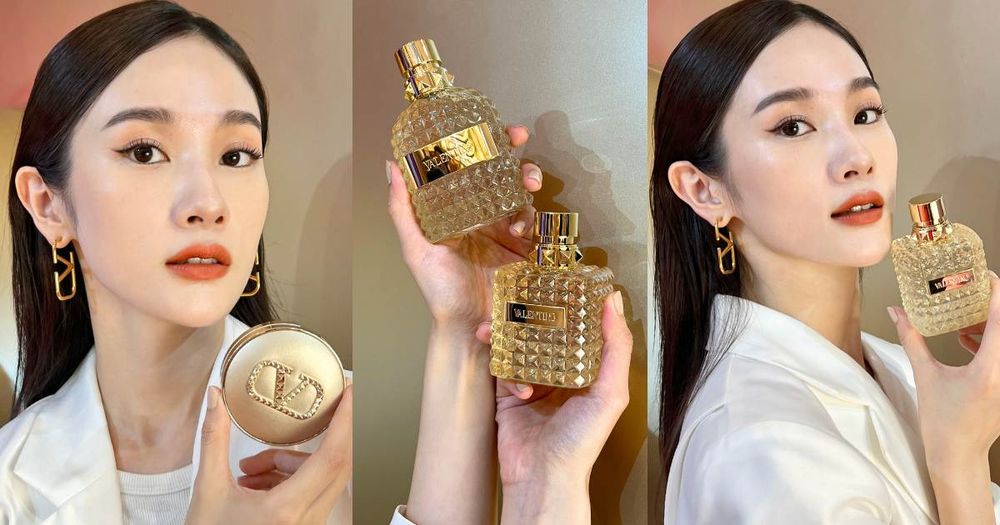 小紅書公認最高顏值底妝！VALENTINO「奢金限定系列」，冷感奢金水光氣墊，限定羅馬香水，有了它就像擁有全世界！-1