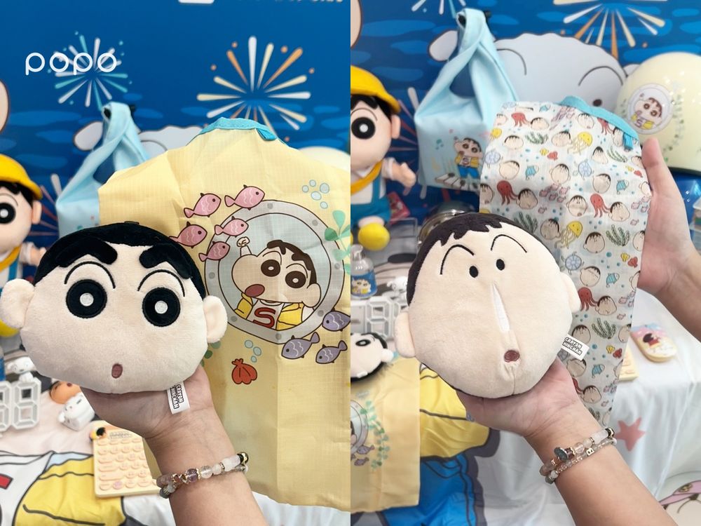 7-11最新集點小物是蠟筆小新！小新大頭零錢包、幼稚園阿呆玩偶、鼻涕阿呆時鐘全都好可愛！-2
