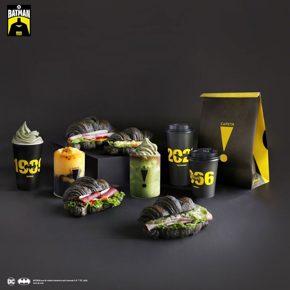CAFE!N和《蝙蝠俠》聯名了！限定店裝美翻、「百香芒果黑優格」冰沙聯名飲品必點！-10