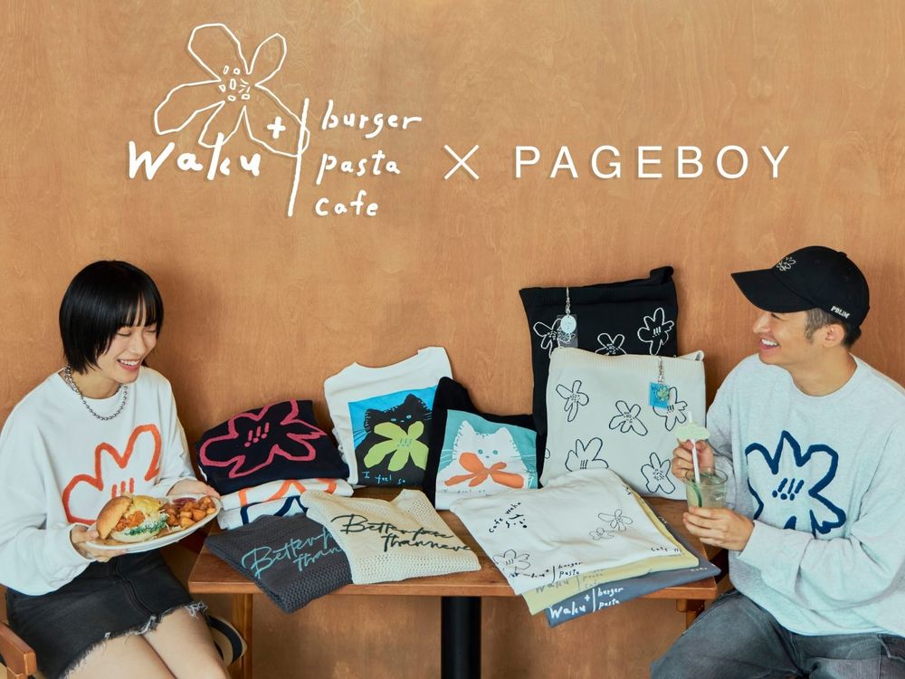 Z世代日本女生最愛衣服品牌！PAGEBOY聯手人氣餐廳waku waku限定餐點、單品一次看！-11