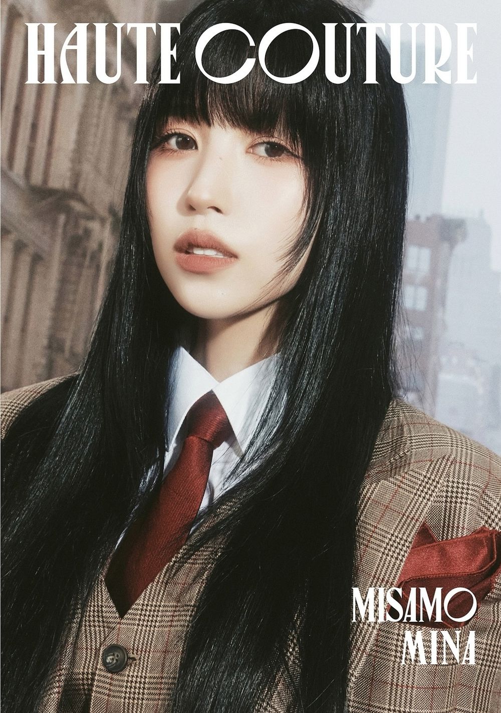 TWICE日本小分隊MISAMO回歸預吿！MOMO變身金髮芭比、MINA黑長直、SANA齊瀏海美出新高度！-9