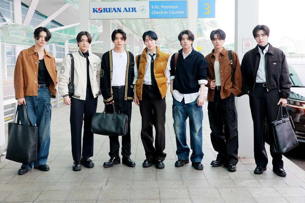 我兩大本命合體！NCT在玹、ENHYPEN全員到齊！PRADA超狂時裝周小隊出發！-4