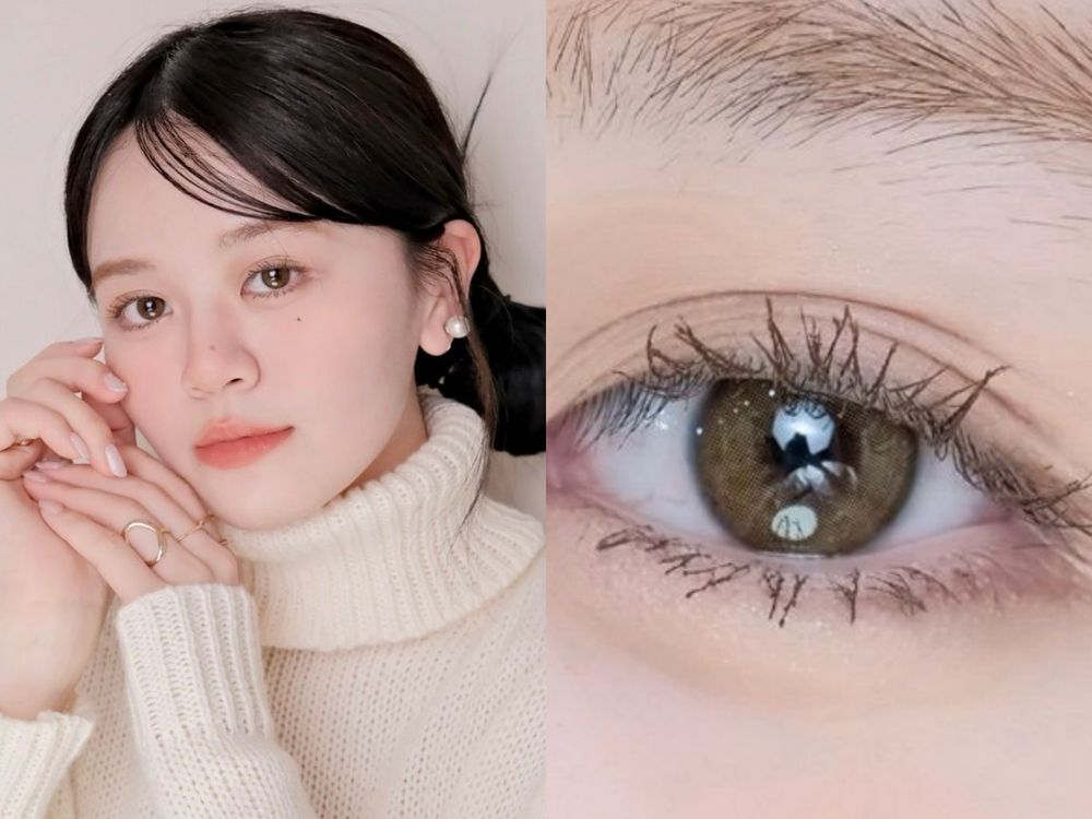張員瑛、NewJeans同款隱眼！氧氣系「棕色小鹿眼」夢幻水潤韓風隱眼，IU愛用款也太美！-8