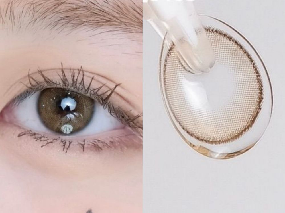 張員瑛、NewJeans同款隱眼！氧氣系「棕色小鹿眼」夢幻水潤韓風隱眼，IU愛用款也太美！-9