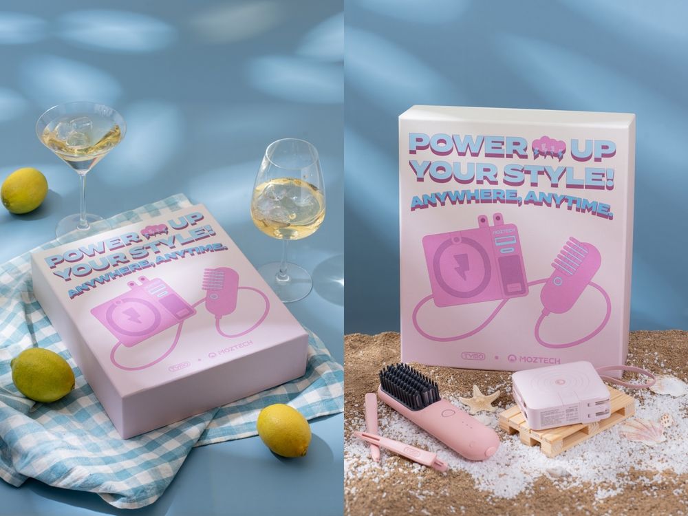 TYMO「無線直髮梳」攜手MOZTECH萬能充，打造最強聯名組合、這價格太划算了！-1