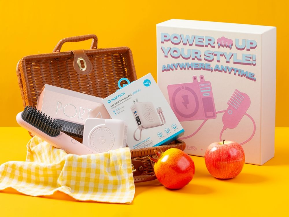 TYMO「無線直髮梳」攜手MOZTECH萬能充，打造最強聯名組合、這價格太划算了！-2