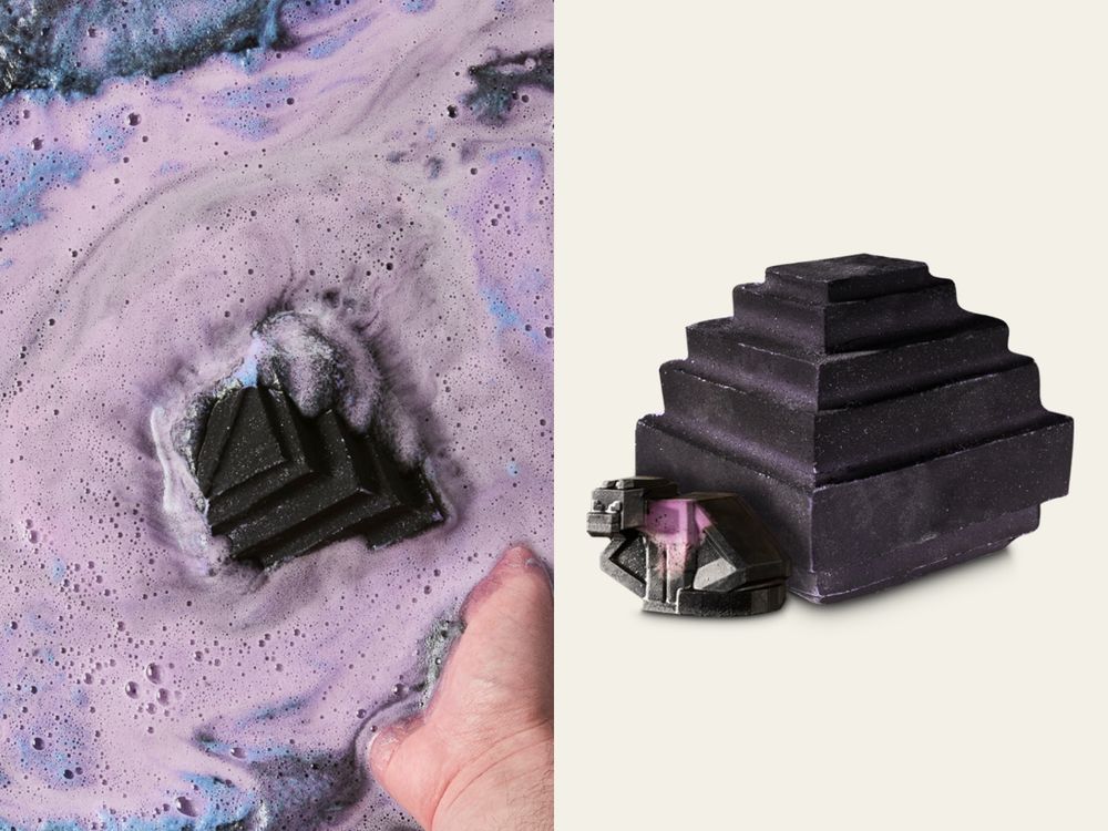 LUSH攜手「史上最暢銷遊戲」Minecraft，鑽石鎬、終界龍蛋走入現實，遊戲裡也可以使用汽泡彈？！-5