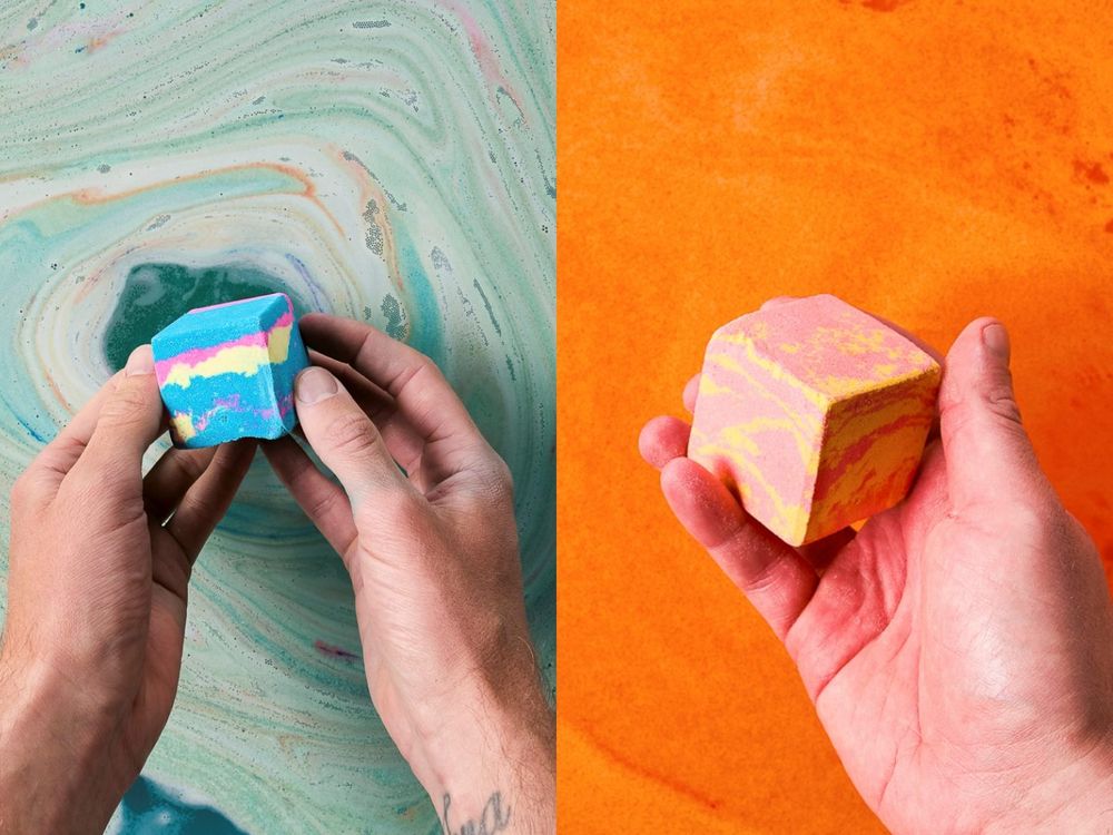 LUSH攜手「史上最暢銷遊戲」Minecraft，鑽石鎬、終界龍蛋走入現實，遊戲裡也可以使用汽泡彈？！-15