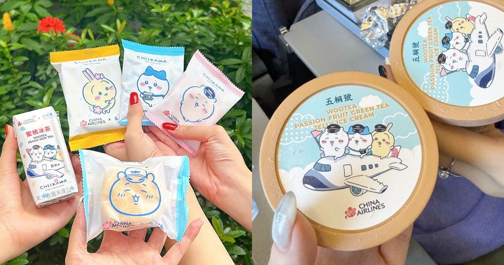 華航跟吉伊卡哇聯名了！攜五桐號推超可愛機上甜點，吉伊卡哇達克瓦茲、小八雪餅Q到捨不得吃！-1