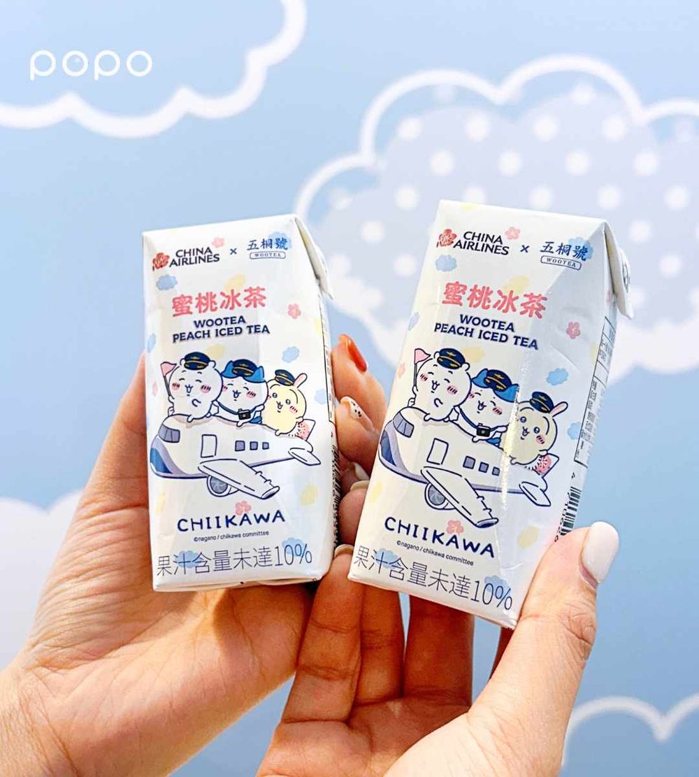 華航跟吉伊卡哇聯名了！攜五桐號推超可愛機上甜點，吉伊卡哇達克瓦茲、小八雪餅Q到捨不得吃！-6