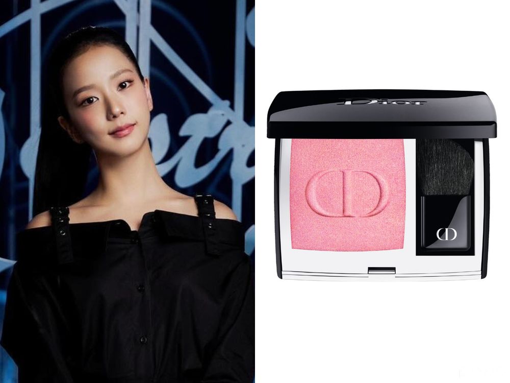 迪奧全球大使JISOO！現身DIOR巴黎春夏大秀，「粉嫩春夏妝容」爆關注！金智秀同款唇膏必須搶！-3